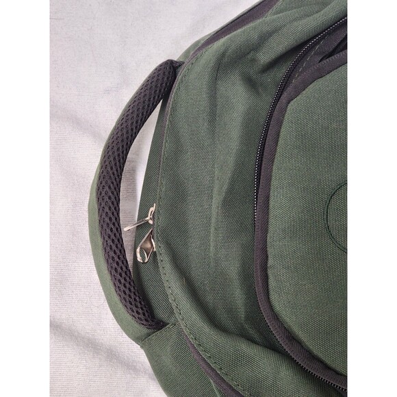 Alaska Green Canvas Backpack 2 Zipper. - Picture 12 of 15